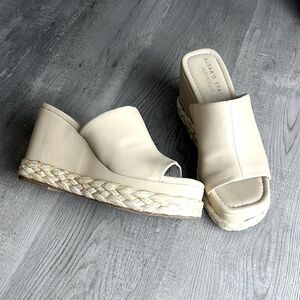 ALTAR’D STATE CREAM HEELS SIZE 8